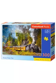 Puzzle 300 el. Wycieczka poci�giem parowym Castorland