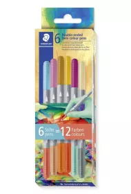 Staedtler Flamastry dwustronne Multiverse 6 szt.
