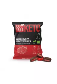 Cocoa Truskawki w czekoladzie ciemnej keto 40 g Bio