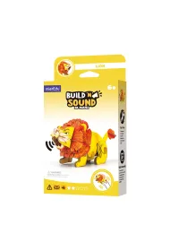 Puzzle 3D. Buduj i s�uchaj - Lew mierEdu