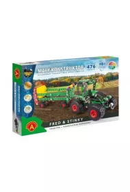 Ma�y konstruktor. Fred & Stinky. Traktor i rozrzutnik obornika