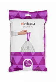 Brabantia Worki na mieci PerfectFit rozmiar C 137945 40 szt.