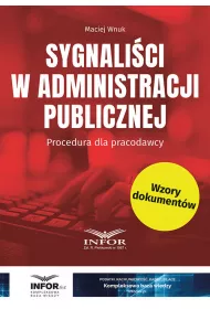 Sygnali�ci w administracji publicznej