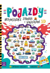 Pojazdy. Aktywizuj�ce zadania z naklejkami 3D