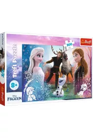 Puzzle 300 el. Magiczny czas Frozen 2 Trefl