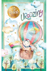 AbCard Kartka okoliczno�ciowa Urodziny (wymienne cyfry)
