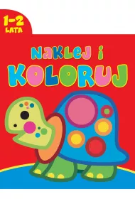 Naklej i koloruj 1-2 lata