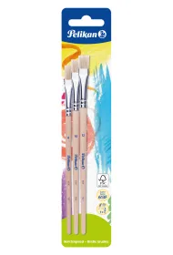 Pelikan P�dzel p�aski 613f (8,10,12) 3 szt.
