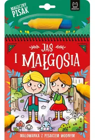 Ja� i Ma�gosia. Malowanka z pisakiem wodnym