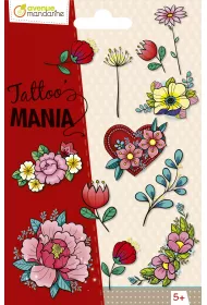 Tatua�e Tattoo Mania Kwiaty Avenue Mandarine