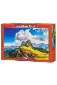Puzzle 1500 el. Majestic Dolomites, Italy Castorland