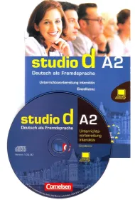 Studio d A2 Unterrichtsvorbereitung interactiv auf CD-Rom (poradnik nauczyciela)