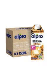 Alpro Barista do kawy - Napj Migdaowy z wapniem Zgrzewka 8 x 750 ml