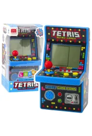 Automat do gry tetris retro 49 niebieski LeanToys