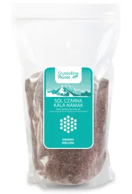 Crystalline Planet S�l czarna kala namak drobno mielona 1 kg