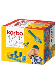 Korbo Klocki 18 el. Marine
