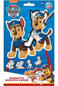 Magnesy do drapania Psi Patrol 10 szt + patyczek CCG-MZ IMPORT