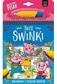 Trzy �winki. Malowanka z pisakiem wodnym