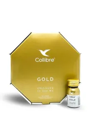 Collibre Collagen (10 000 mg) gold shot Suplement diety Zestaw 15 x 30 ml