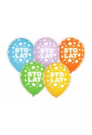 Godan Balony Sto Lat 5 szt.