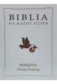 Biblia na ka�dy dzie�. Chrzest z�oto