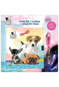 Derform Pami�tnik z k��dk� + sekretny pisak. Cleo i Frank. Pies