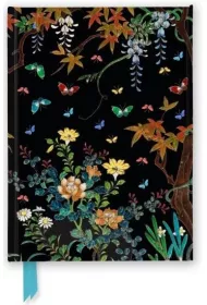 Flame Tree Notatnik A5 Kwiaty i motyle Ashmolean linia