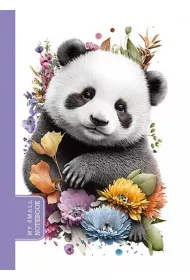Fresh Notatnik ozdobny Panda 105x148 mm, g�adki 48 kartek