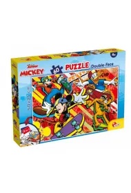 Puzzle dwustronne 60 el. Myszka Miki Lisciani