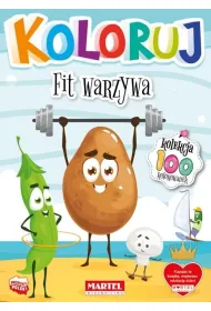Fit warzywa. Koloruj
