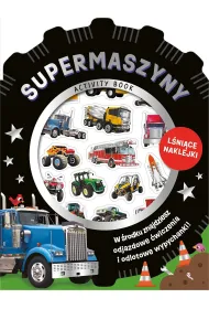Wypuk�e naklejki metaliczne. Supermaszyny