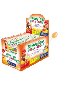 Starpharma Lizak o smaku mango mniam-mniam bezglutenowy Suplement diety Zestaw 40 szt.