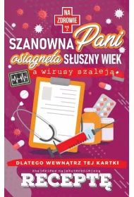 Yeku Karnet Urodzinowy z recept� JCX-054