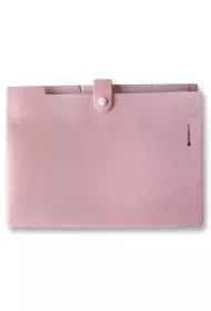 Penmate TECZKA Z 5-ma przegrdkami A4 PP-105 pastelowa pomaraczowy