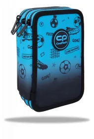 Coolpack, Pi�rnik potr�jny z wyposa�eniem Jumper 3 - Game Over Gradient Blue (F067008)