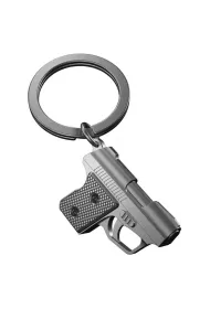 Metalmorphose Brelok do kluczy 3D pistolet czarny