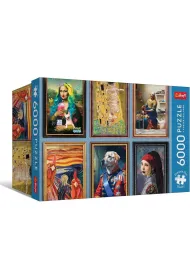 Puzzle 6000 Fun Art Collection TREFL