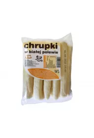 Stema LUZ: Chrupki kukurydzine w polewie biaej czekolady 120 g