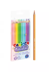 Carioca Kredki o��wkowe pastelowe 12 szt.