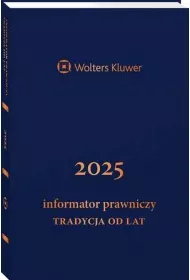 Informator Prawniczy. Tradycja od lat 2025, granatowy (format B6)