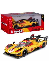 Bburago model 1:18 ferrari 499p kubica af corse lmh fia hypercar 18-16304
