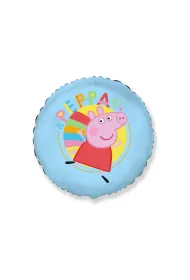Balon foliowy Peppa Blue 45cm