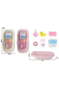Wanienka do k�pieli lalki + akcesoria 24x49x12cm Madej
