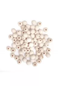 Dalprint Koraliki drewniane kulki 12mm, 40g