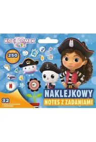 Koci Domek Gabi. Naklejkowy notes z zadaniami