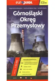 G�rno�l�ski Okr�g Przemys�owwy mapa komunikacyjna 1:65000 Europilot/plastik