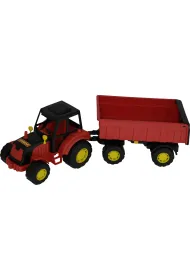 Polesie 35257 Traktor z przyczep� Nr 1 w siatce mix