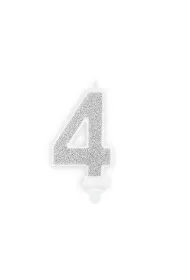 PartyDeco �wieczka urodzinowa 4 7cm