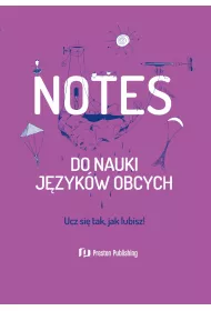 Notes do nauki j�zyk�w obcych (fioletowy)