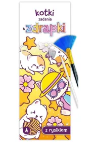 Wydrapywanka 80X215 Kotki. Zadania & zdrapki SKRZAT 074857